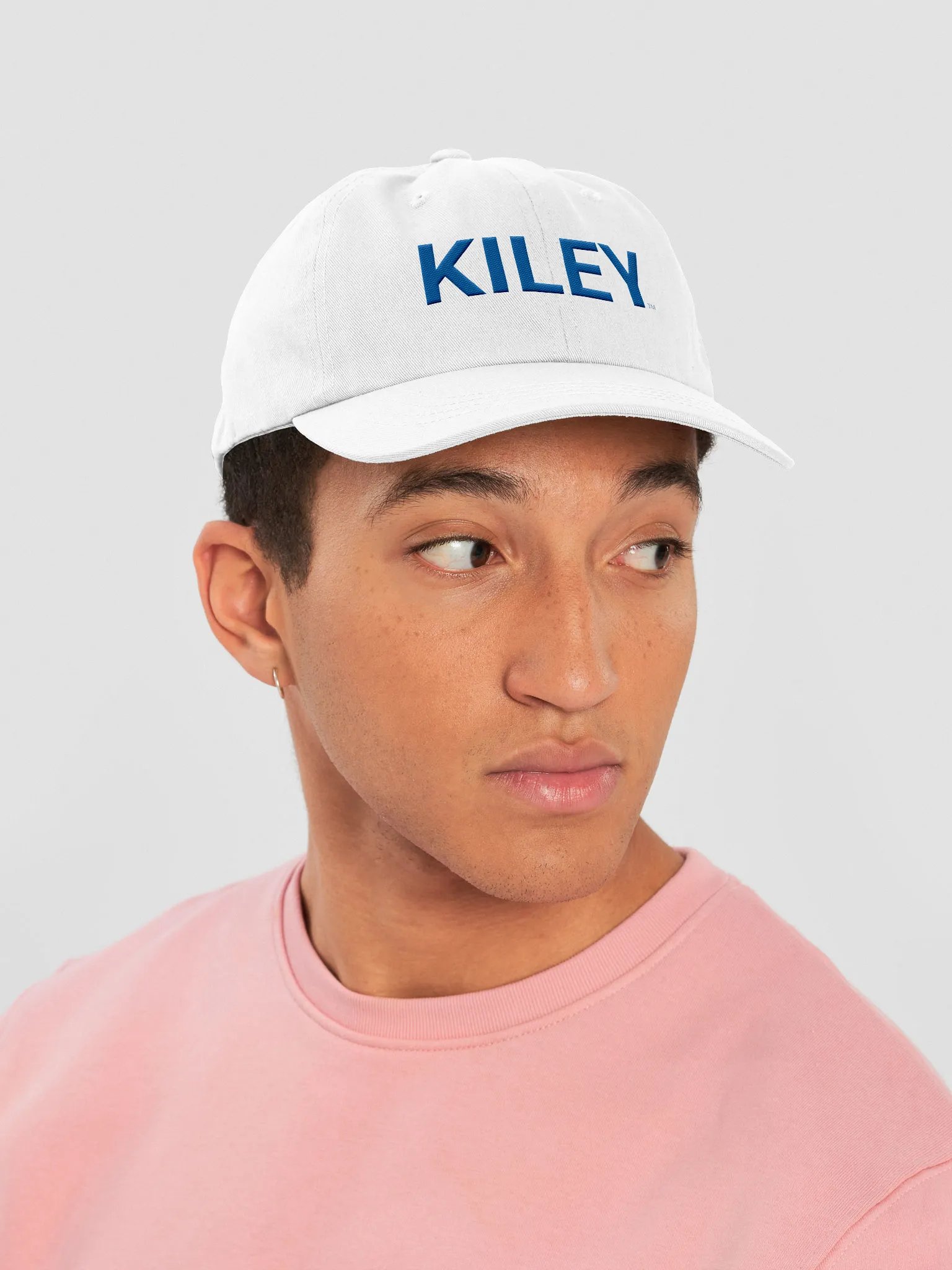 Pixelated Monochrome Hat - White product image (6)
