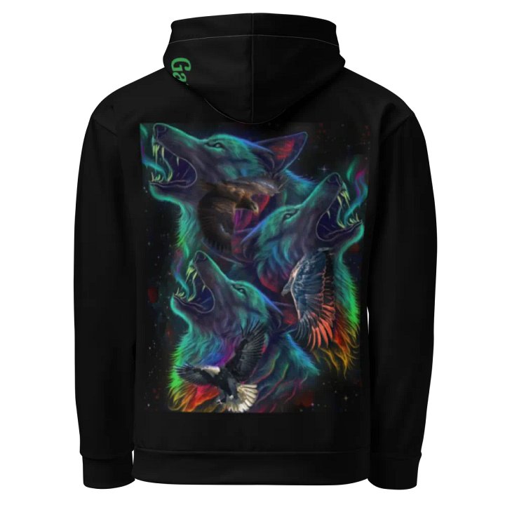 wolf pack hoodie product image (2)