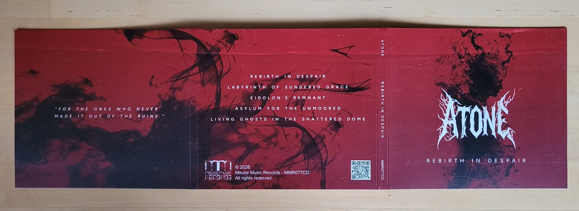 Rebirth in Despair - CD DIGIPACK LIMITED EDITION product image (5)