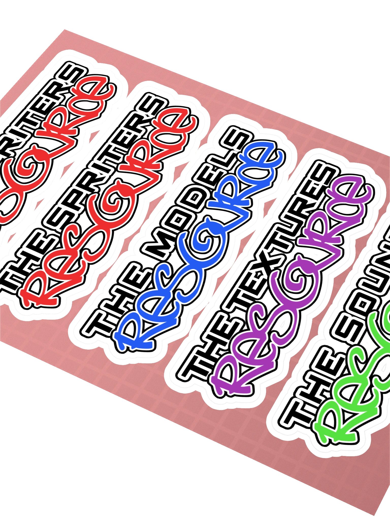 The Spriters Resource Sticker Multi-Pack product image (2)