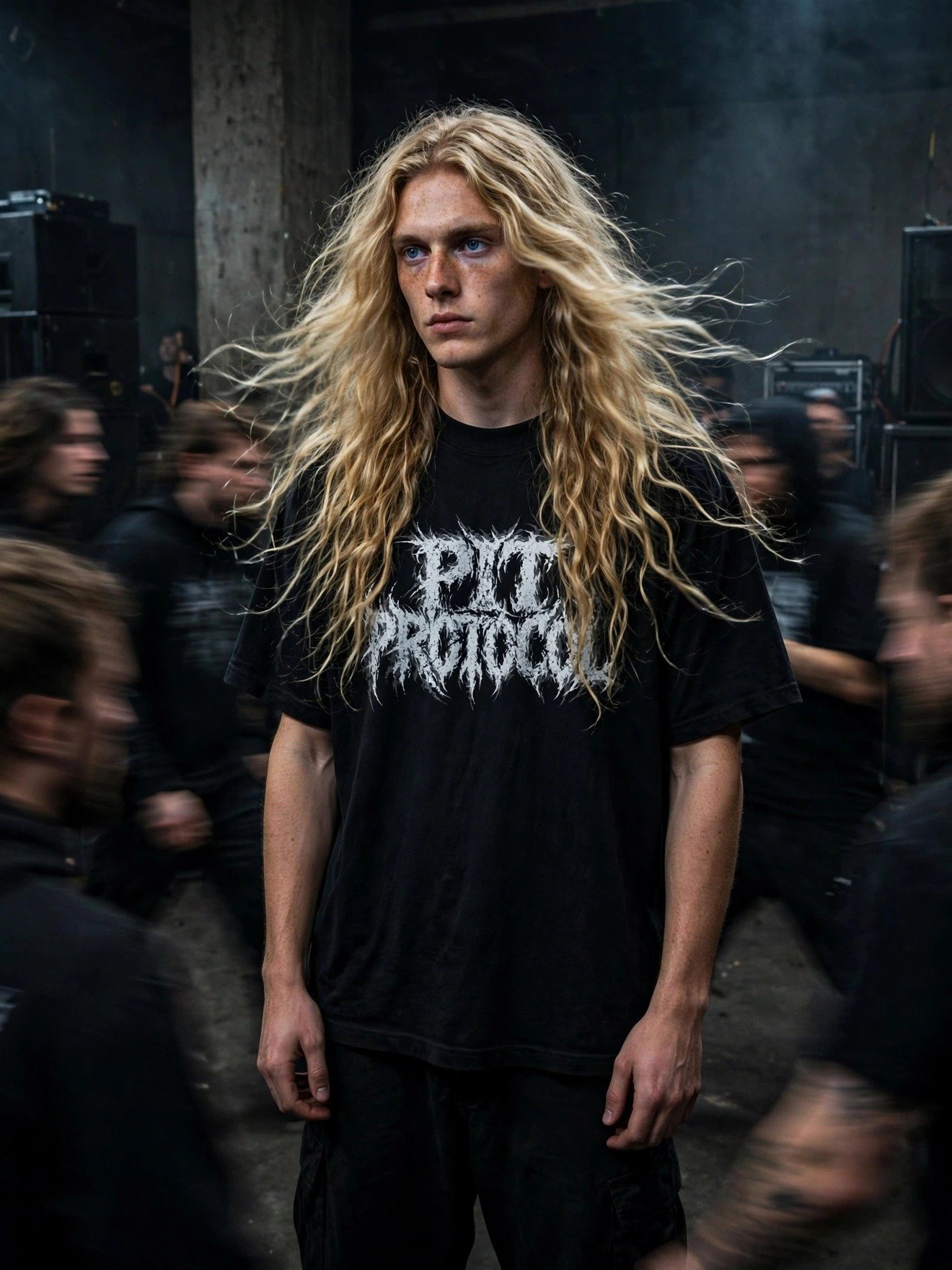 PIT PROTOCOL — Heavyweight Metal T-Shirt product image (1)