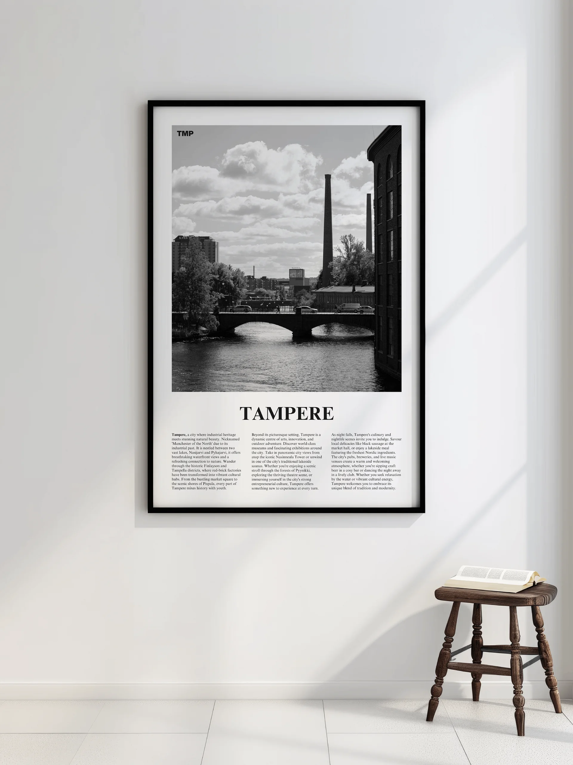 Tampere 02 Newspaper Poster product image (4)
