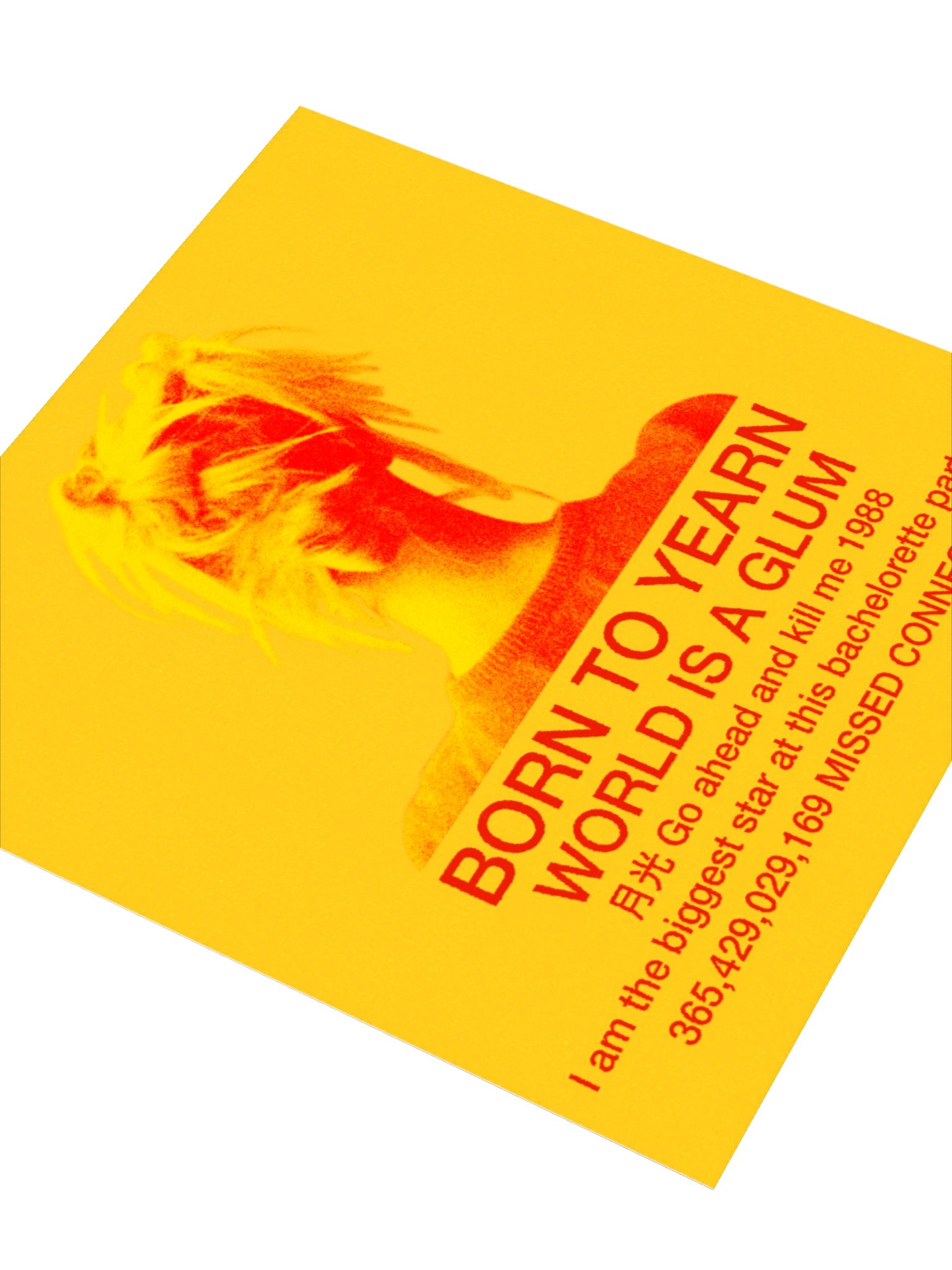 born to yearn sticker product image (3)