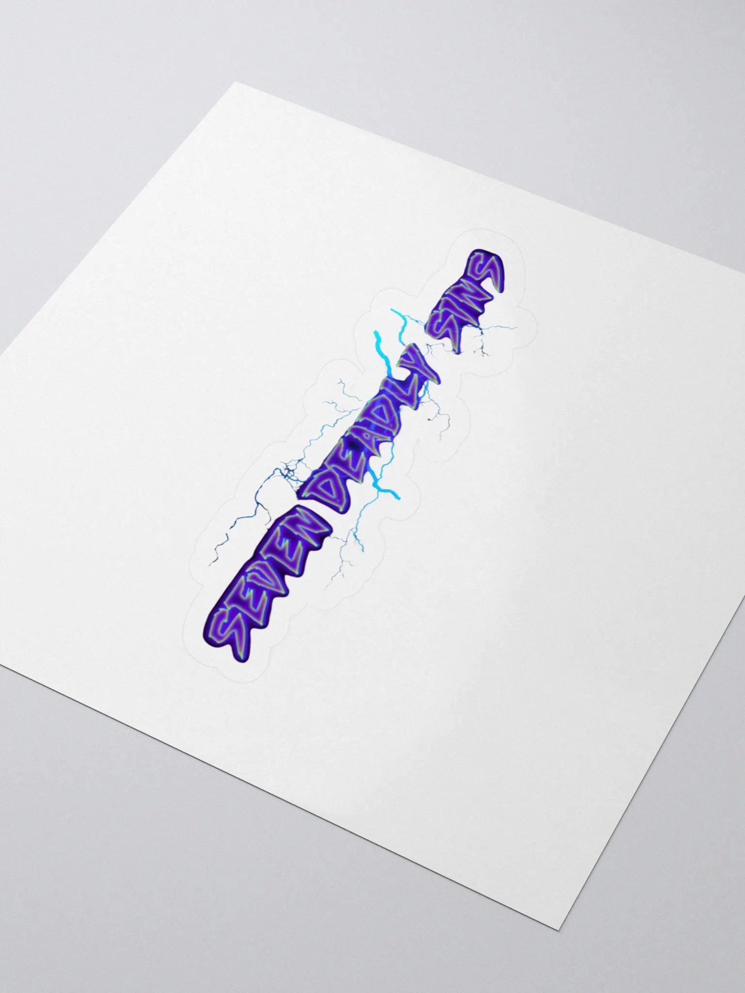 Seven Deadly Sin Stickers product image (3)