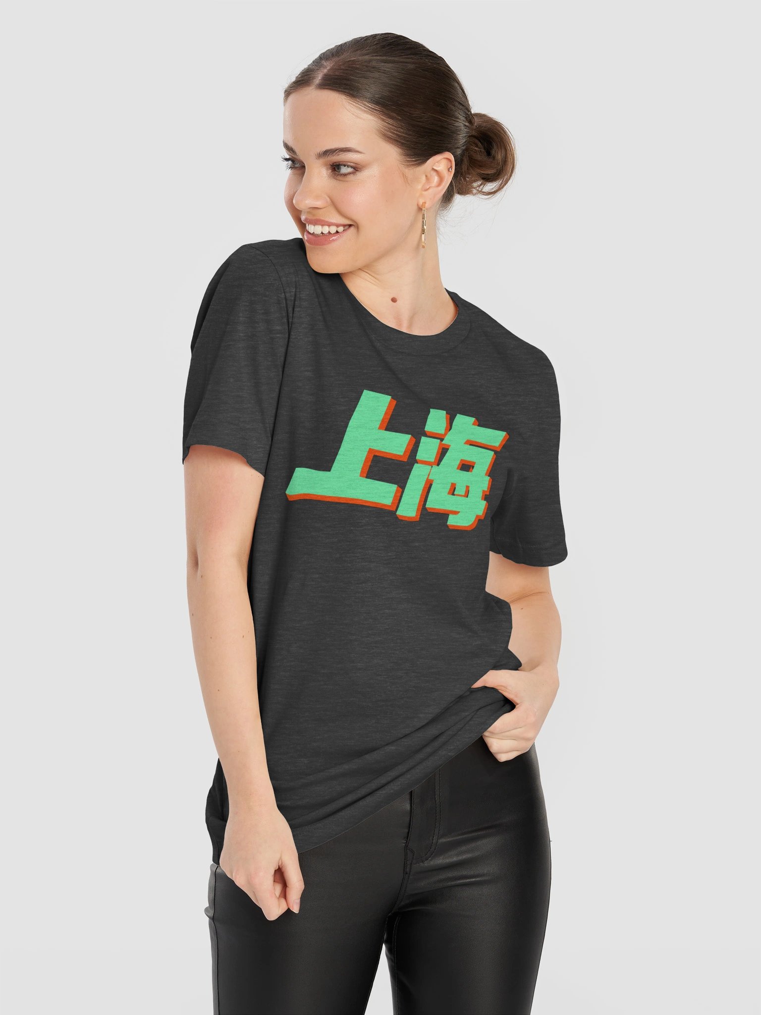 Shanghai Mint Neon Glyph Tee product image (11)