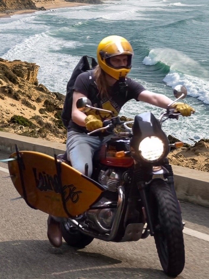 Surfboard Rack for Royal Enfield Interceptor 650, Continental GT 650, Bear 650 & Classic 650 | Handmade product image (4)