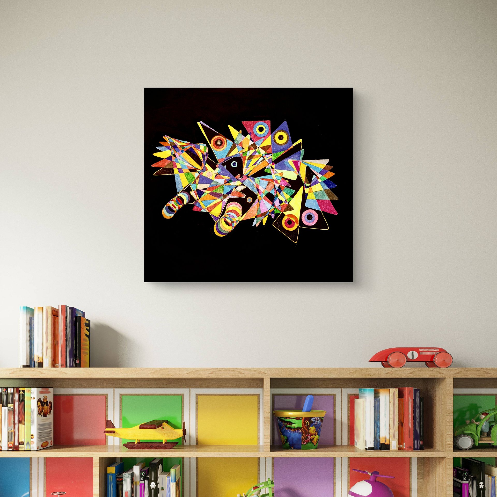 Astral Fauna Kaleidoscope Entity 2026 — Fine Art Print product image (19)