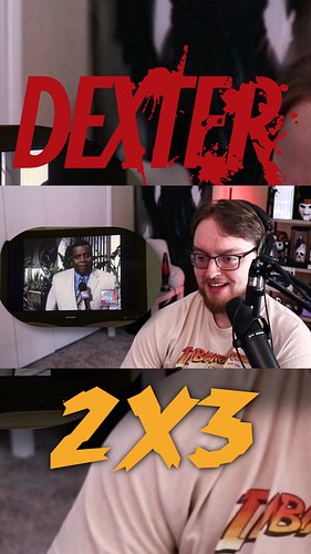 Is DEXTER in the same universe as Parks and Rec? Check out my first time watch of Dexter 2x3 over on my YouTube channel!