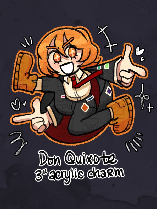 Limbus Company - Don Quixote Acrylic Charm product image (1)