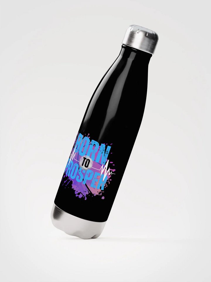 Born to Prosper Stainless Steel Water Bottle product image (2)