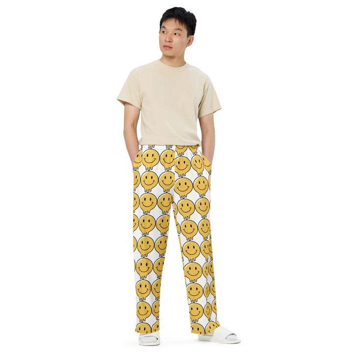 All-Over Print Unisex Wide-Leg Pants product image (2)