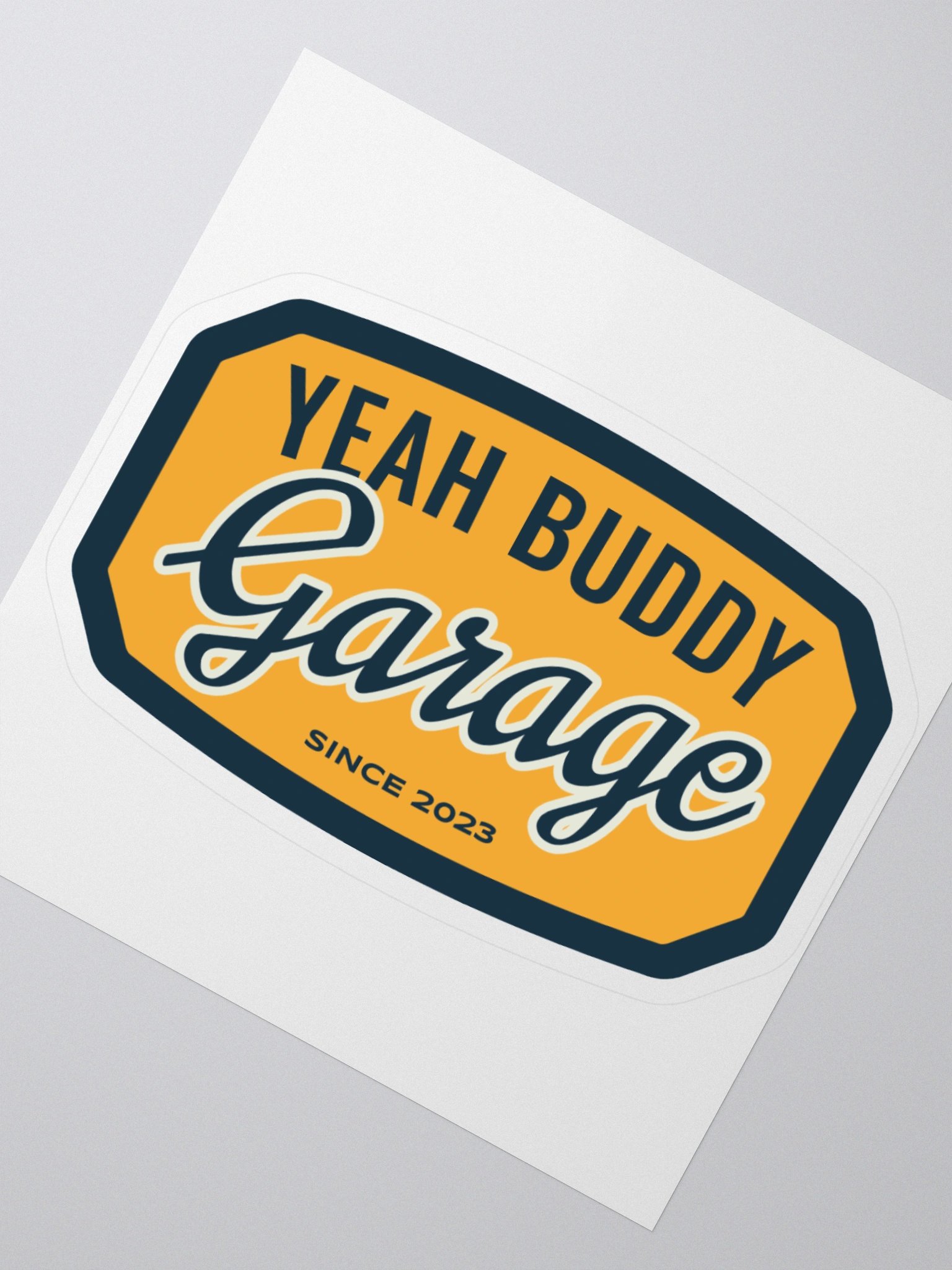 Sticker - Classic Logo Yellow Background product image (2)