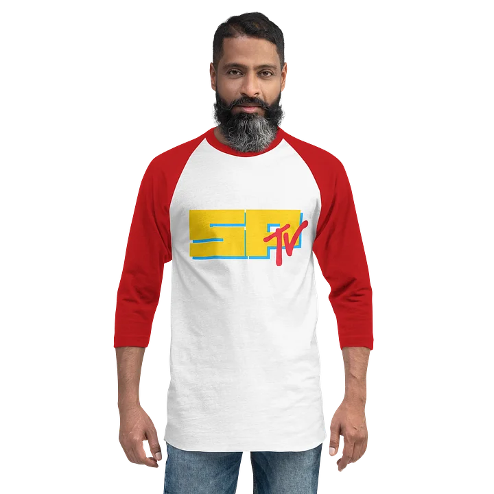 SP TV Script Raglan Tee - red sleeve product image (2)