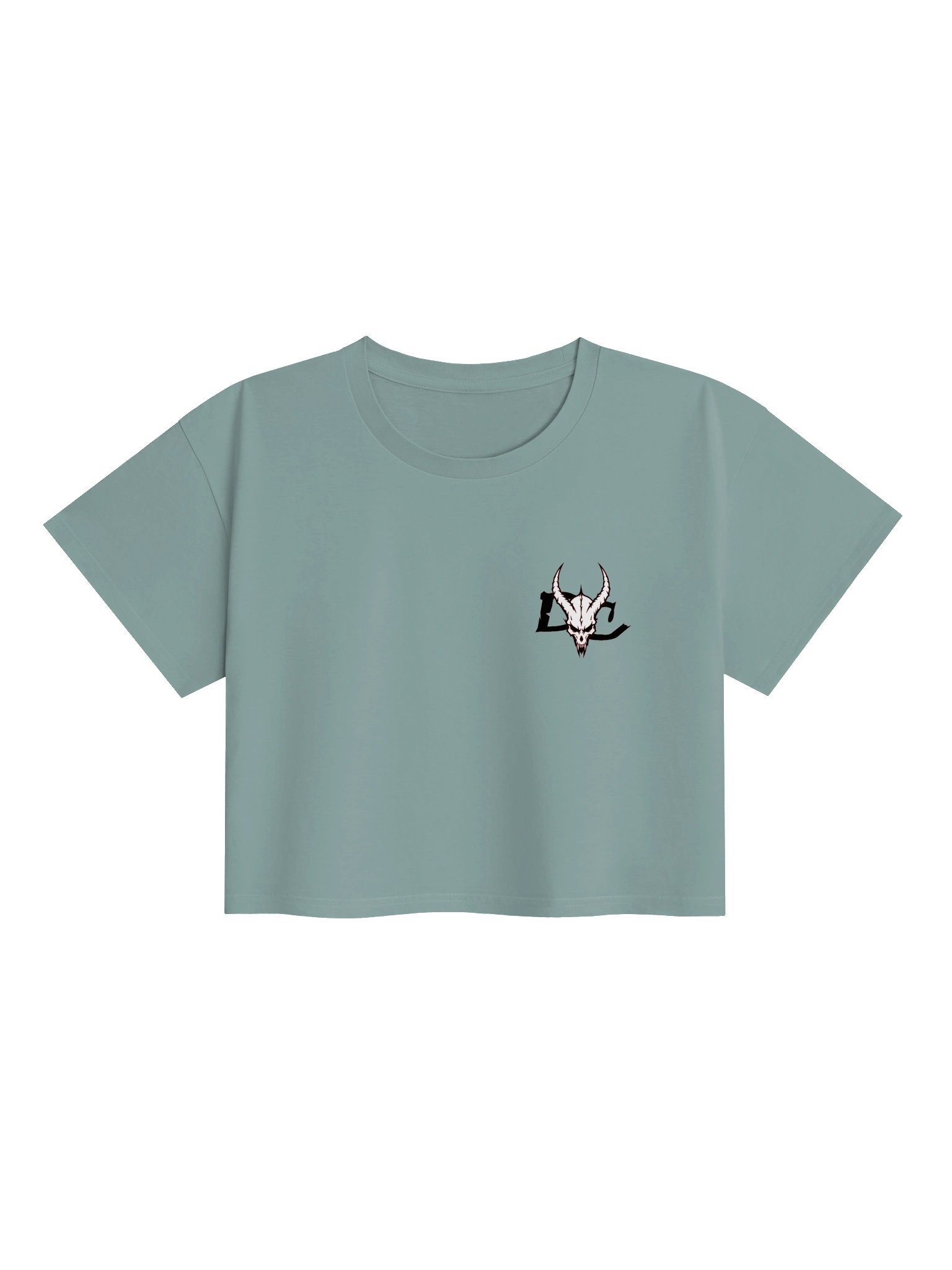Horned Skull Crop Top product image (5)