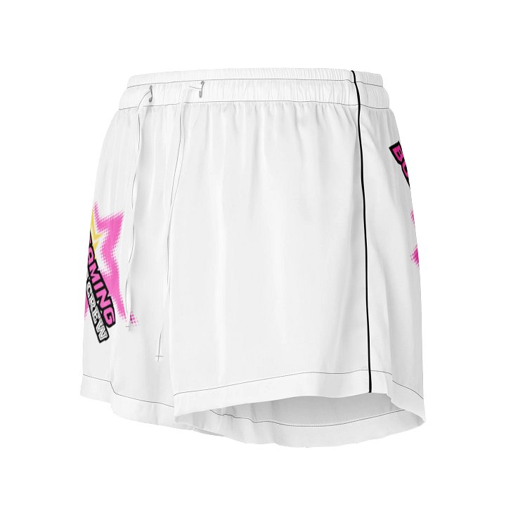 Ladies BG Pink & Yellow Sleep shorts product image (1)