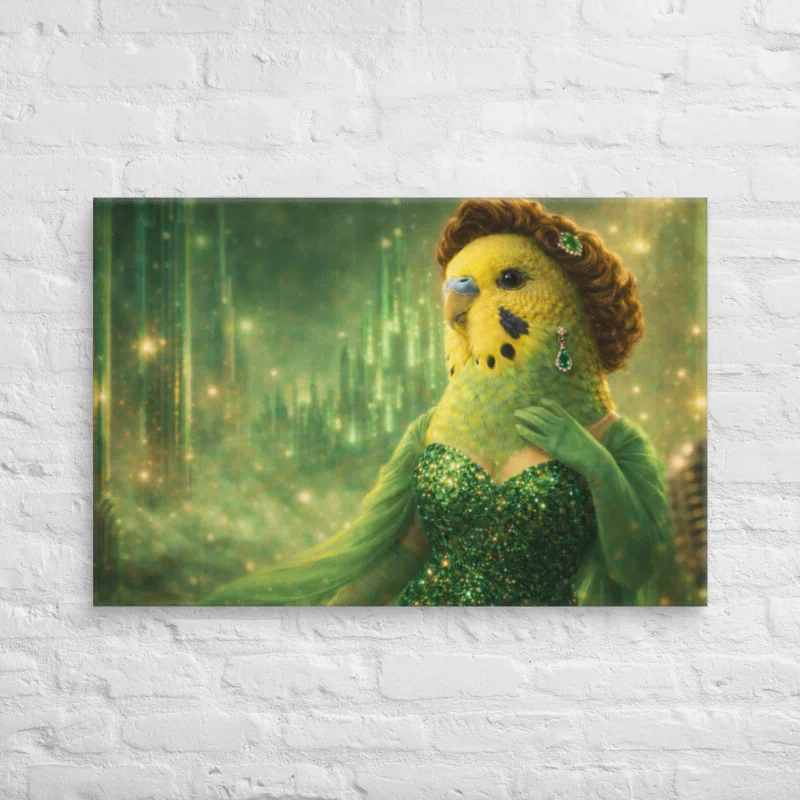 Golden Age Glamourbird — The Emerald Ingenue product image (4)