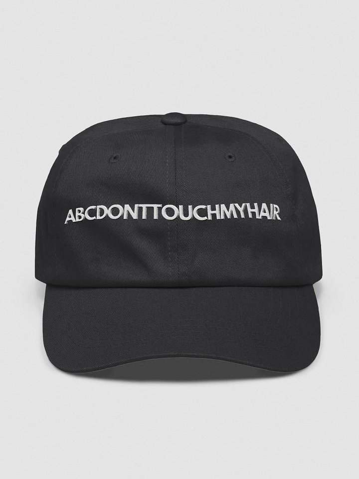 ABC Don't Touch My Hair Dad Hat product image (1)