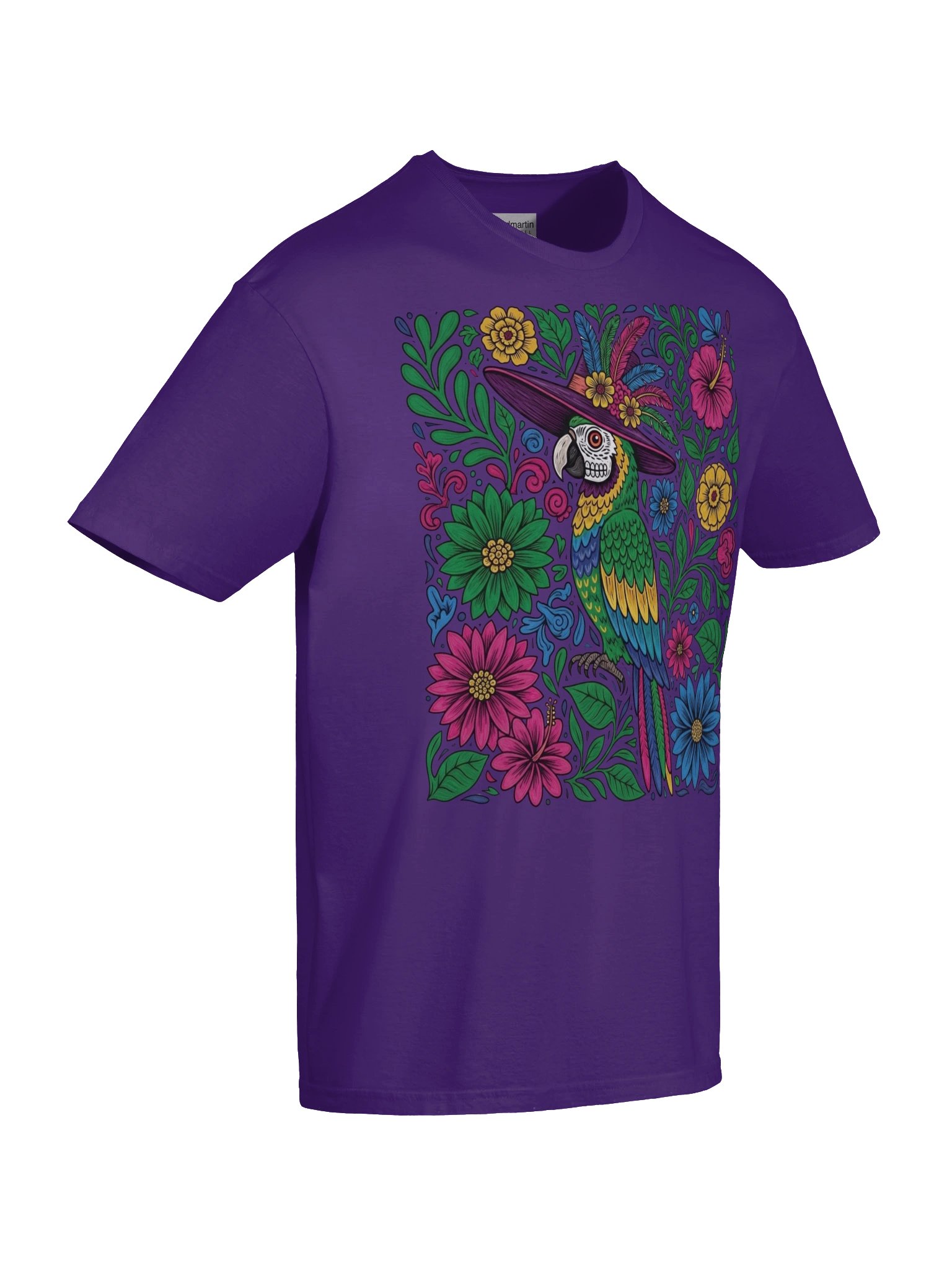Dia de Muertos Parrot Design T-Shirt product image (24)