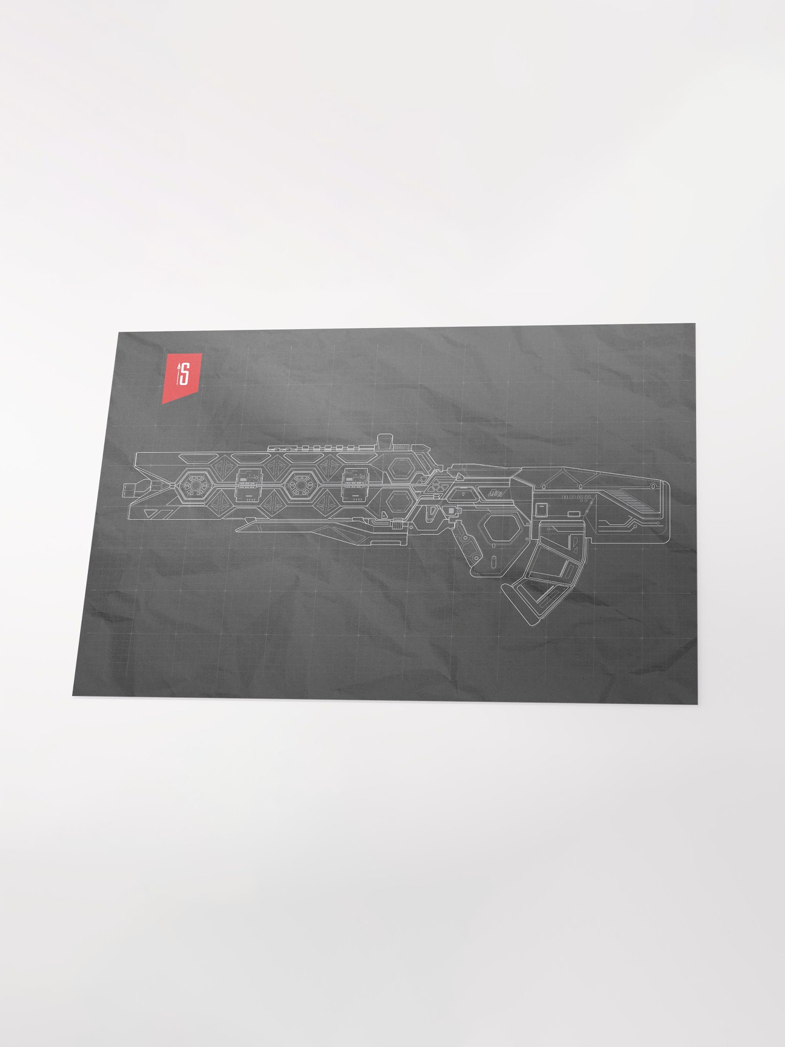 FLT.LN S4 // Schematic Poster product image (2)