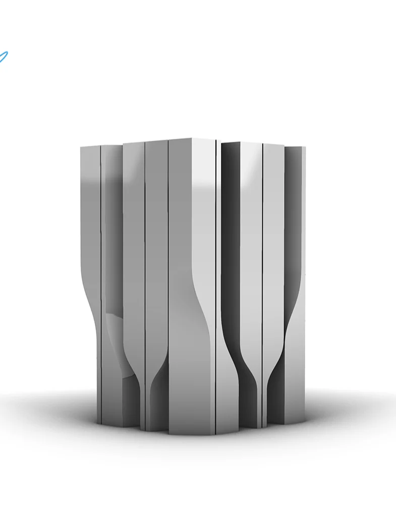 Rhino – EX 72 – Blend curve + Offset surface product image (1)