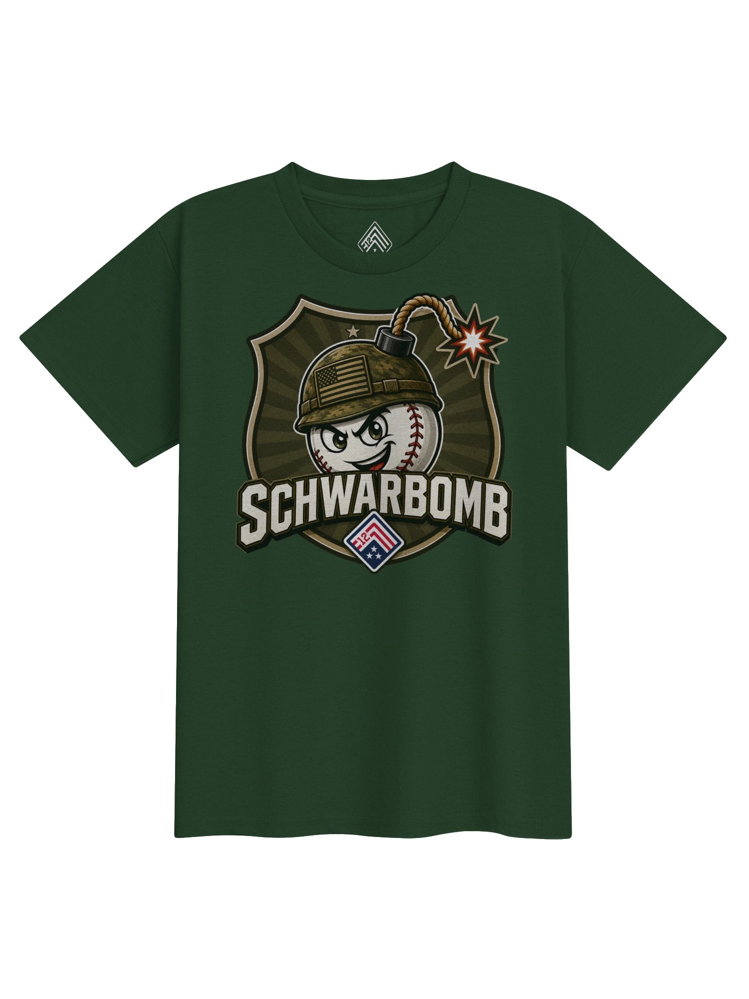 Schwarbomb Buddy (Military) KIDS T Shirt product image (1)