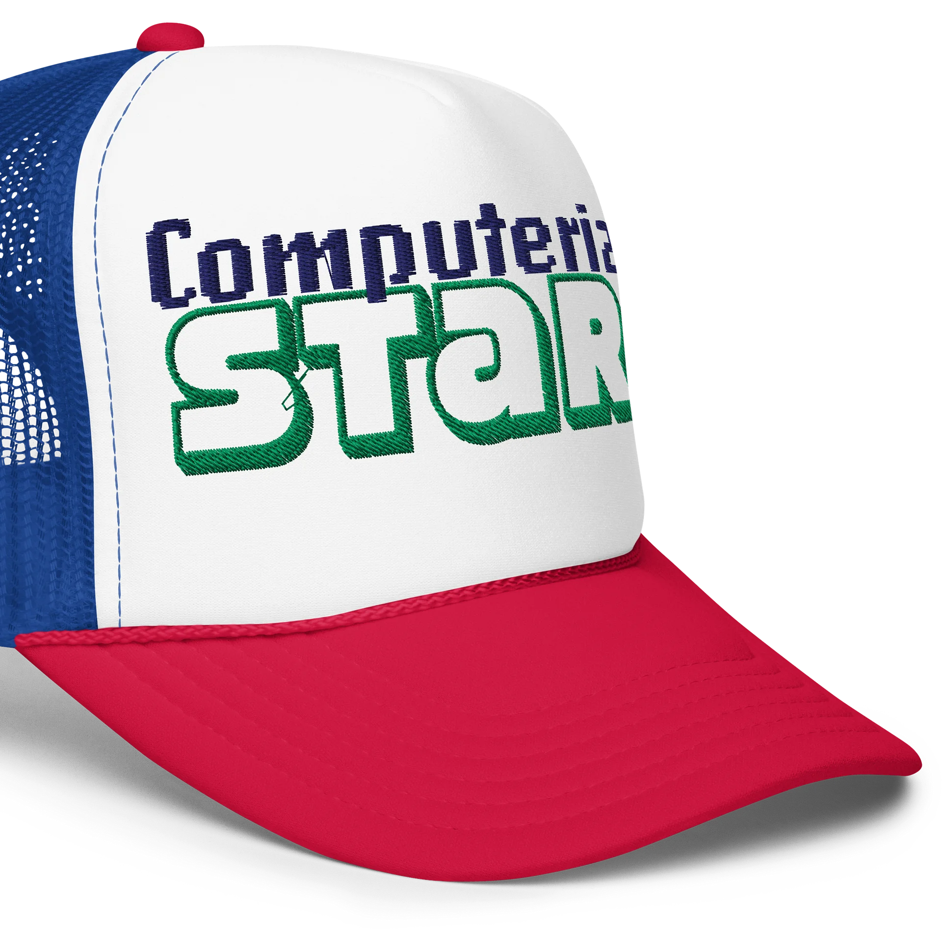 Computerized Start™ Embroidered Trucker Hat product image (11)