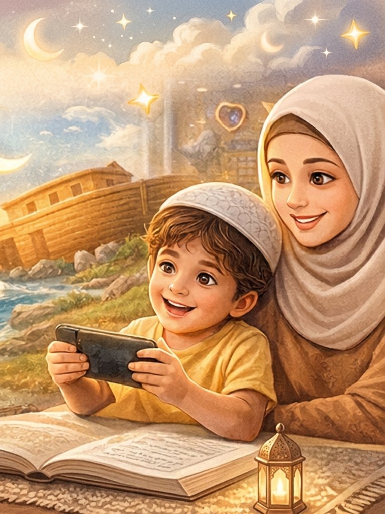 🌟 قصص الأنبياء 30 حلقة للأطفال + فيلم قصة سيدنا محمد ﷺ + جزء عم 🌟 product image (3)