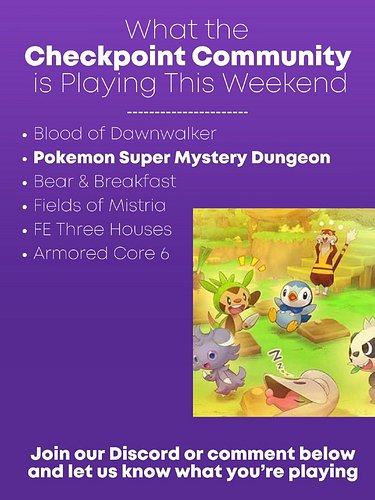 Here's what we're watching, playing, and reading this weekend. What about you?