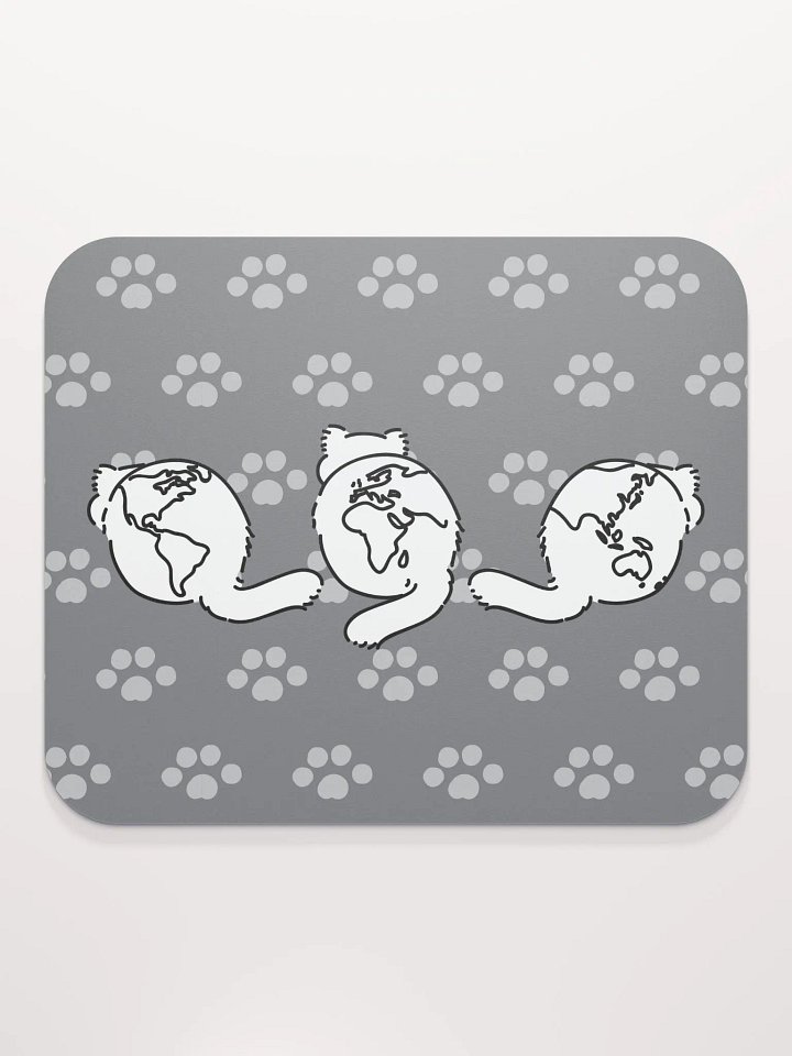 Planet Manul Trio - Mousepad product image (2)