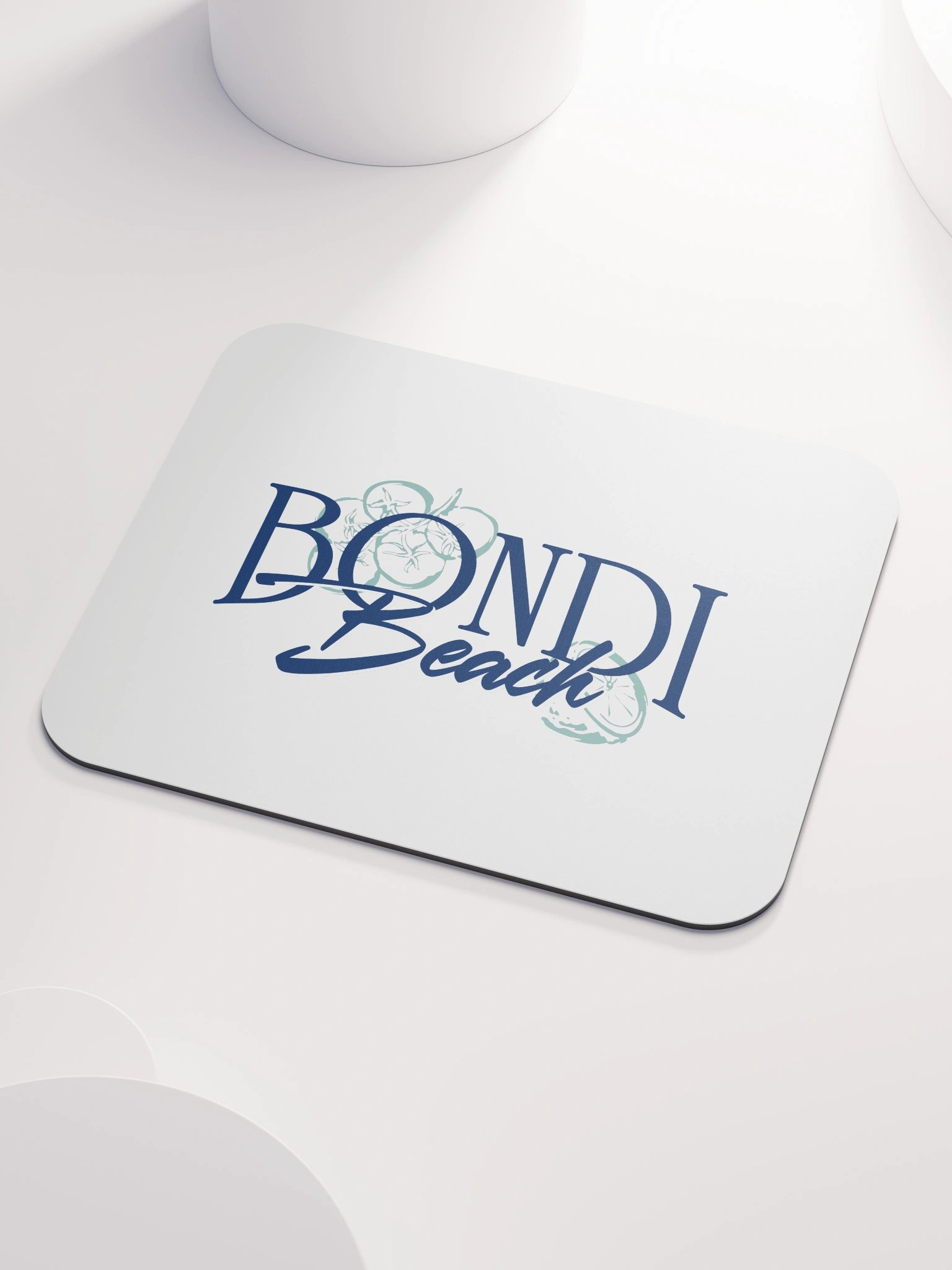 Bondi Beach Blue Graphic Mouse Pad product image (3)