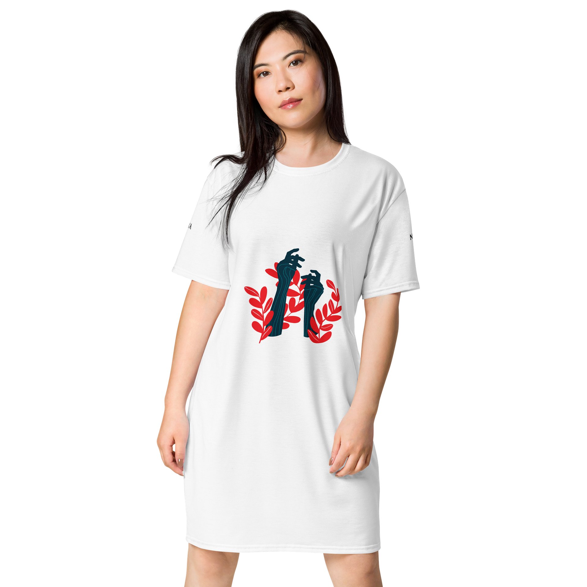 Women Graphic T Shirt Dress product image (1)