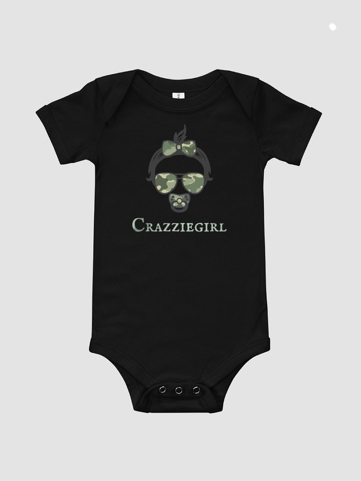CrazzieGirl Bella+Canvas Baby Short Sleeve One Piece product image (1)