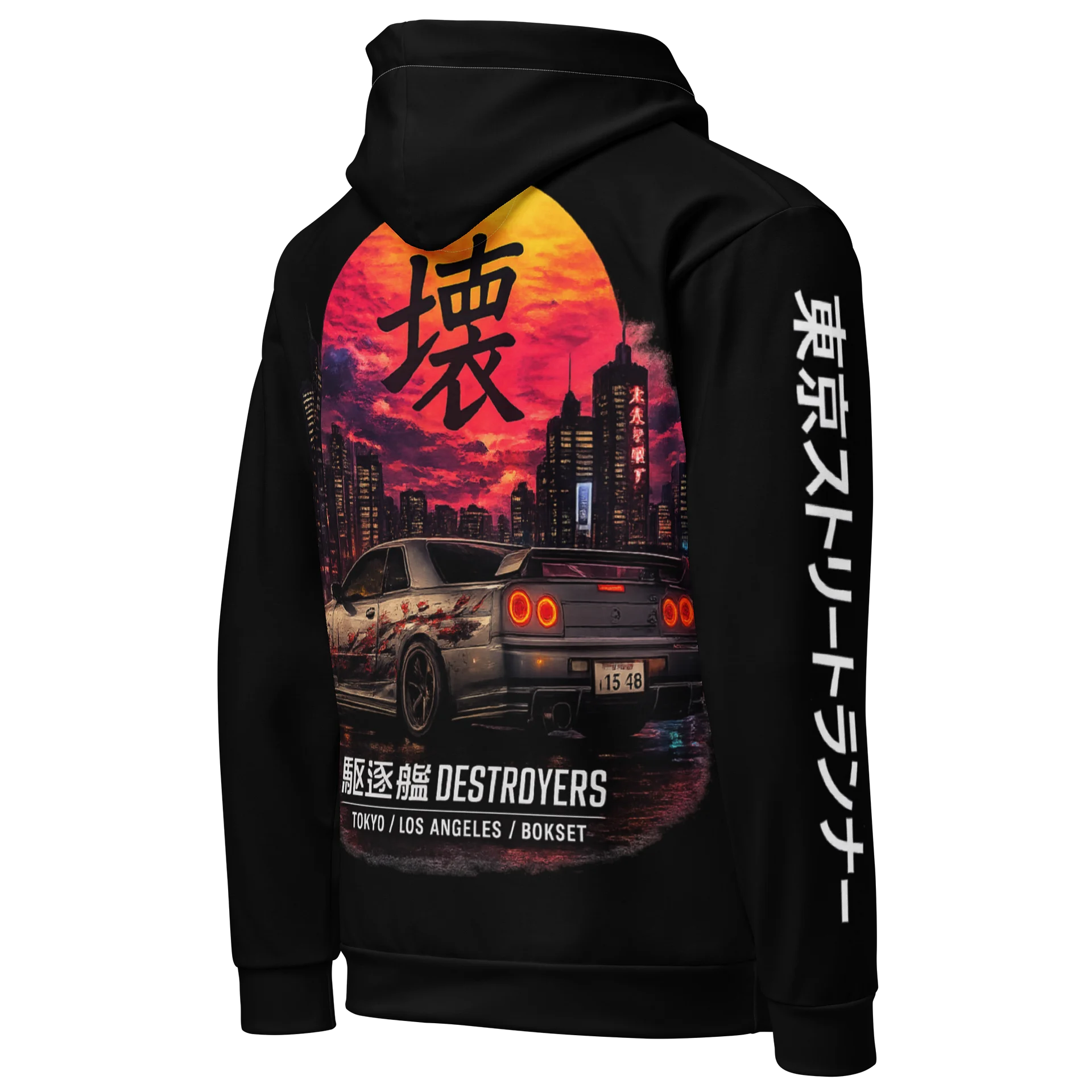 Tokyo Destroyers Street Race Hoodie product image (5)