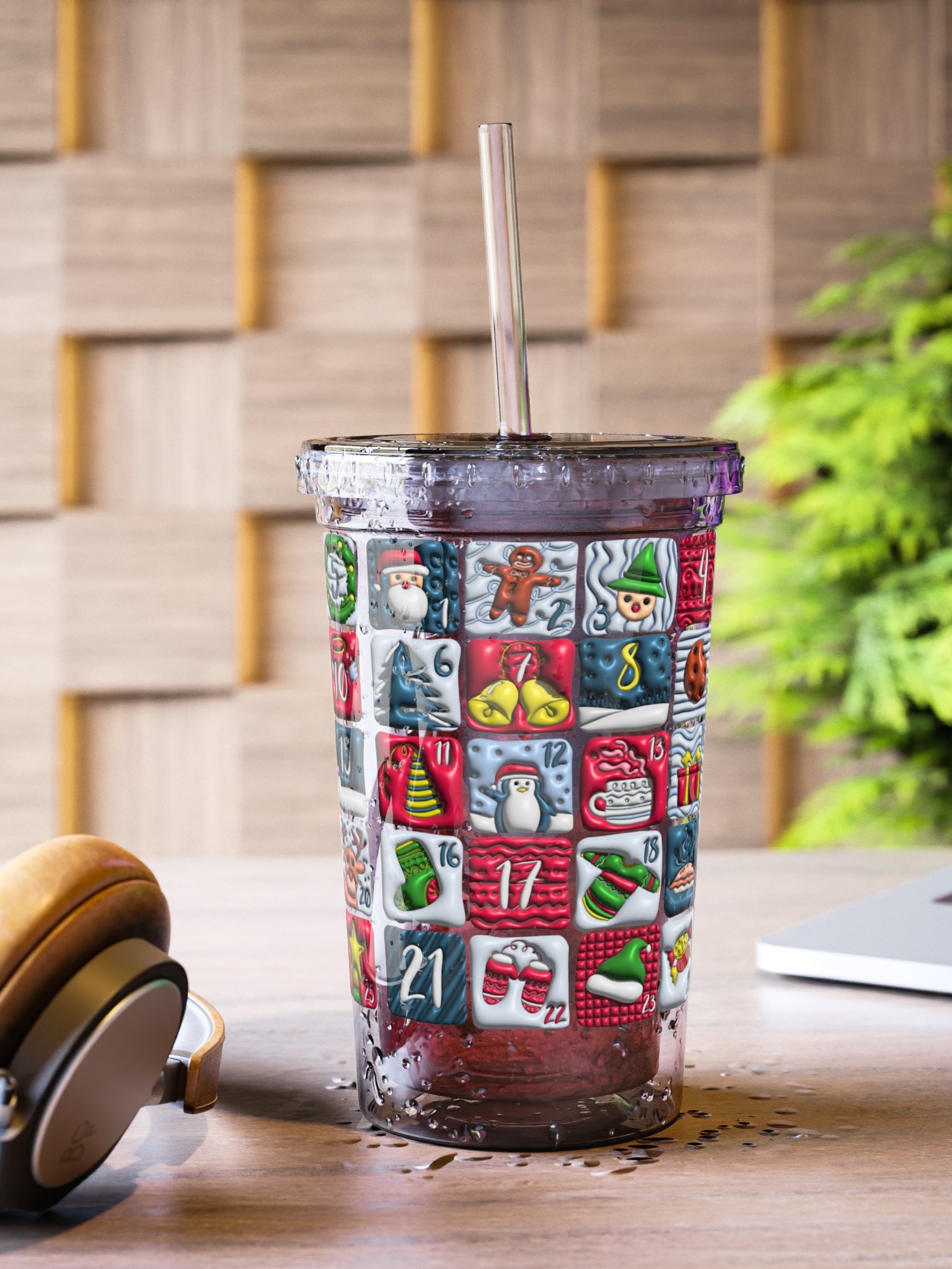Christmas Calendar Acrylic Tumbler product image (6)