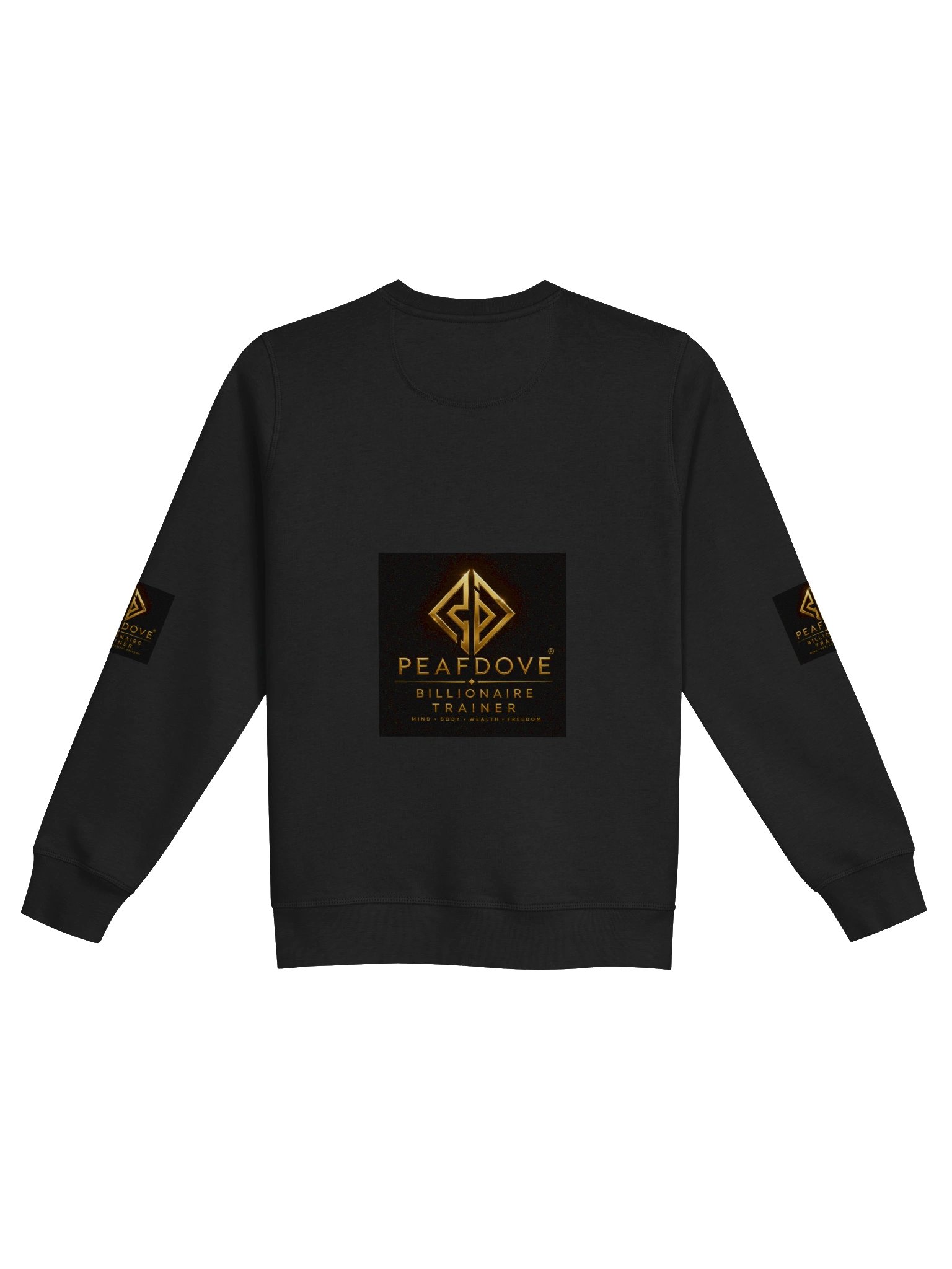 PEAFDOVE® BILLIONAIRE TRAINER SWEATER — QUIET SIGNAL product image (4)
