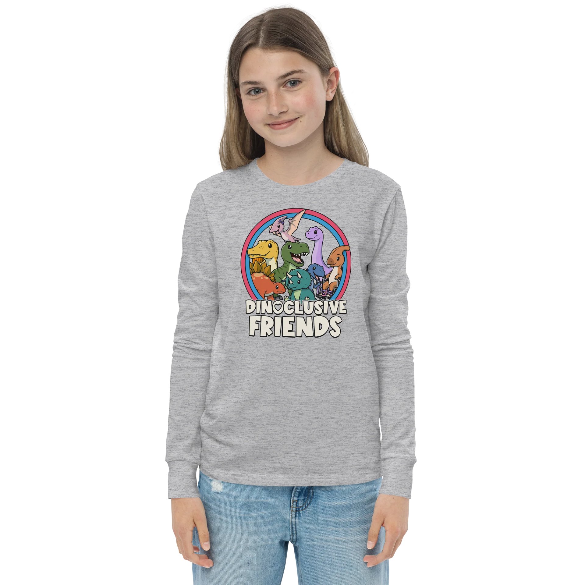 Dinoclusive Friends - Youth Long Sleeve Tee product image (3)