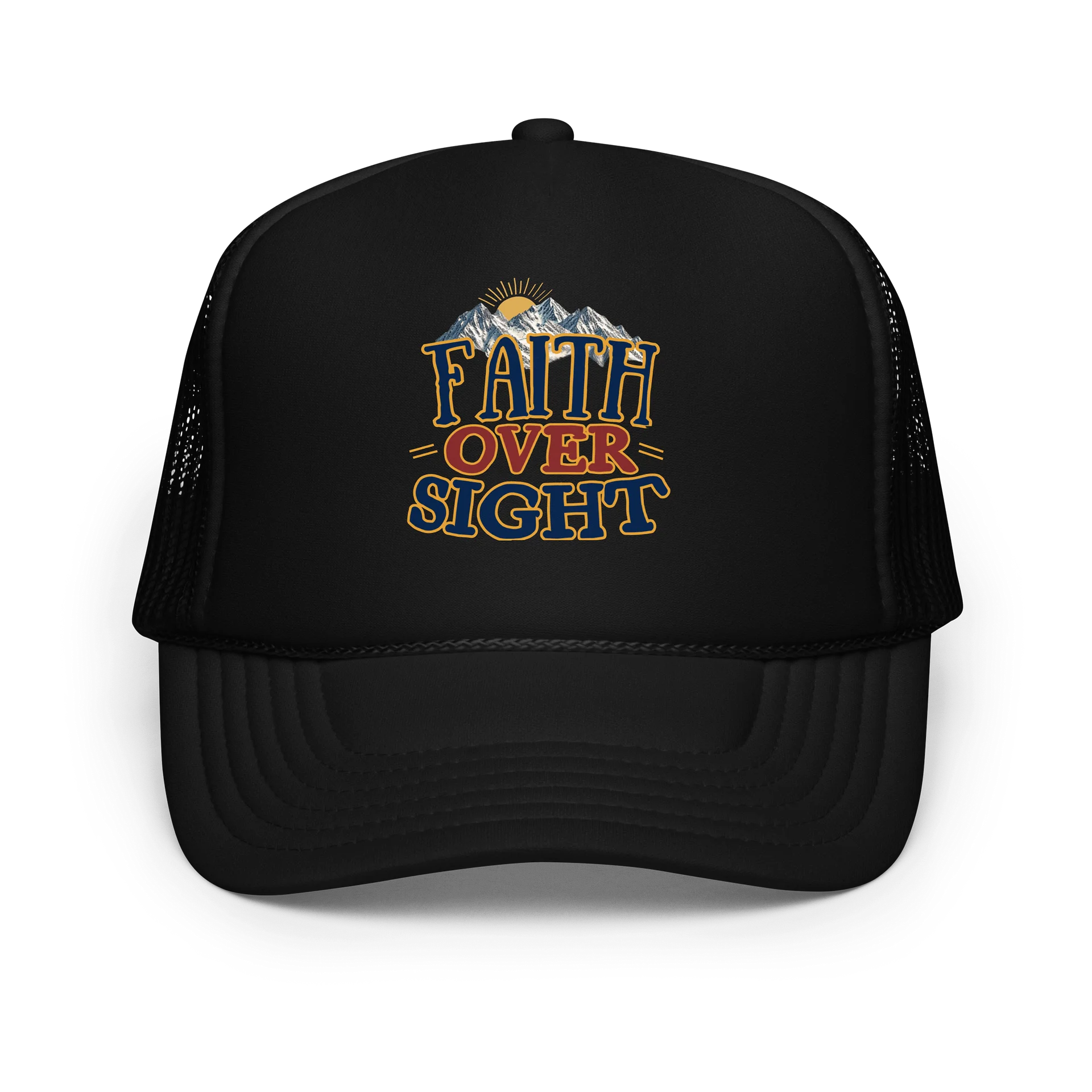 Faith over Sight trucker cap product image (1)
