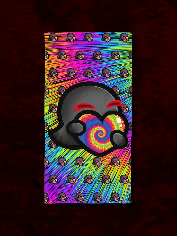 Tie Dye Heart Spam Towel product image (1)