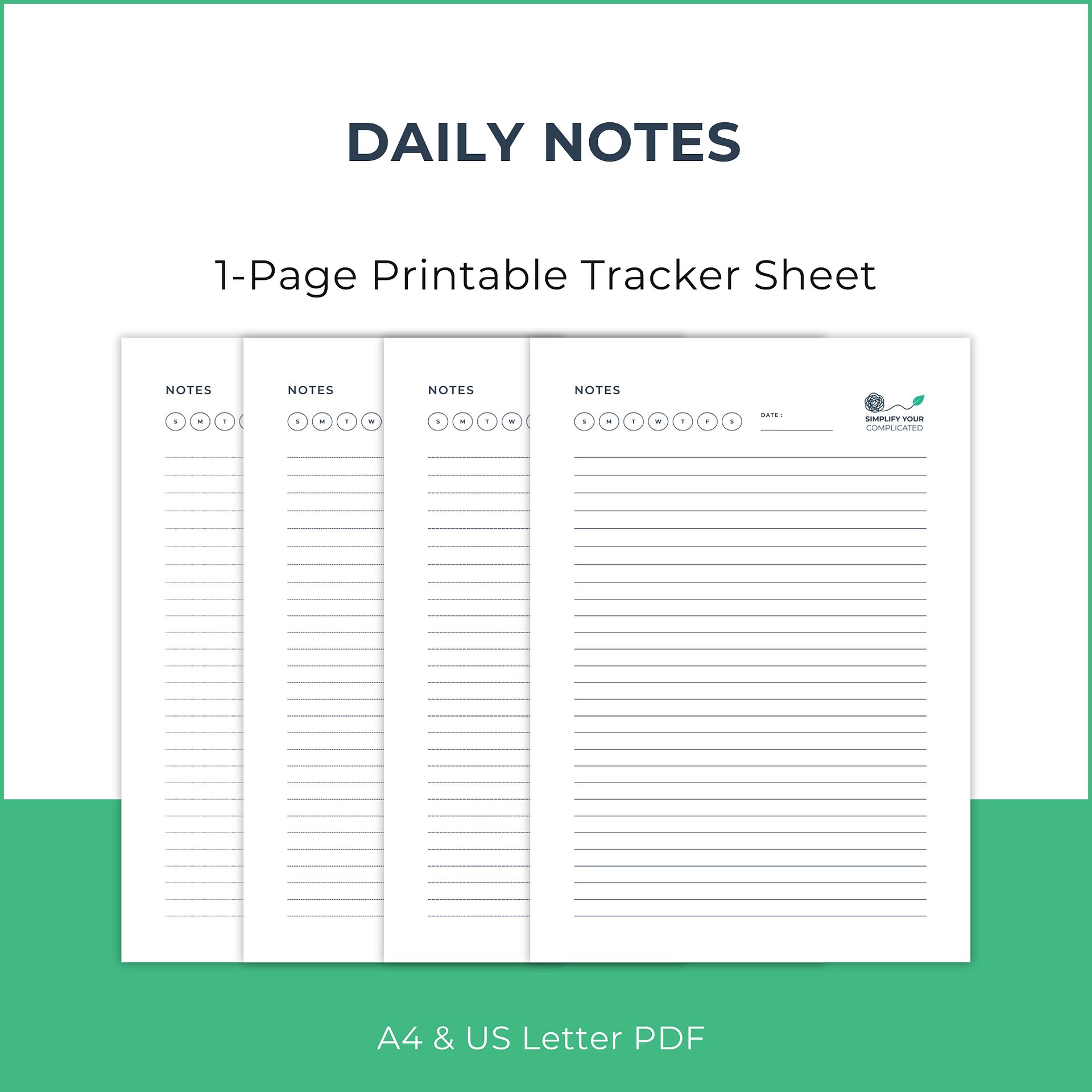 Daily Notes product image (1)
