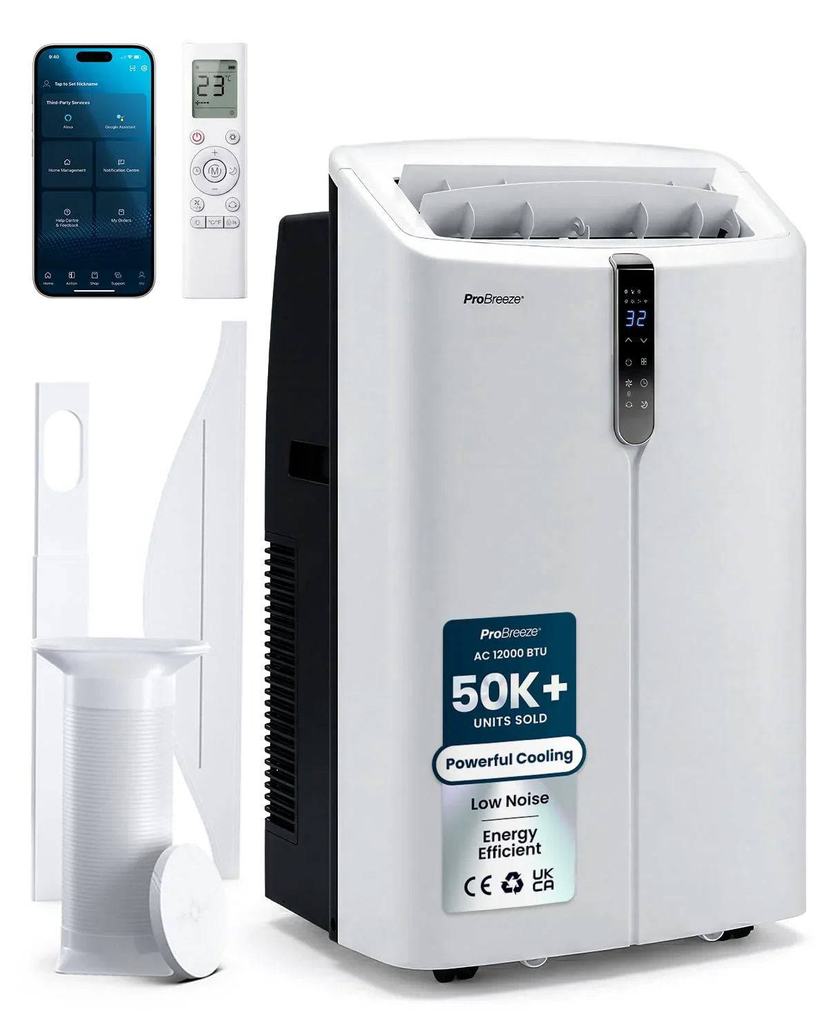 7000 BTU Portable Air Conditioner with Dehumidifier, Sleep Mode & Remote Control product image (2)