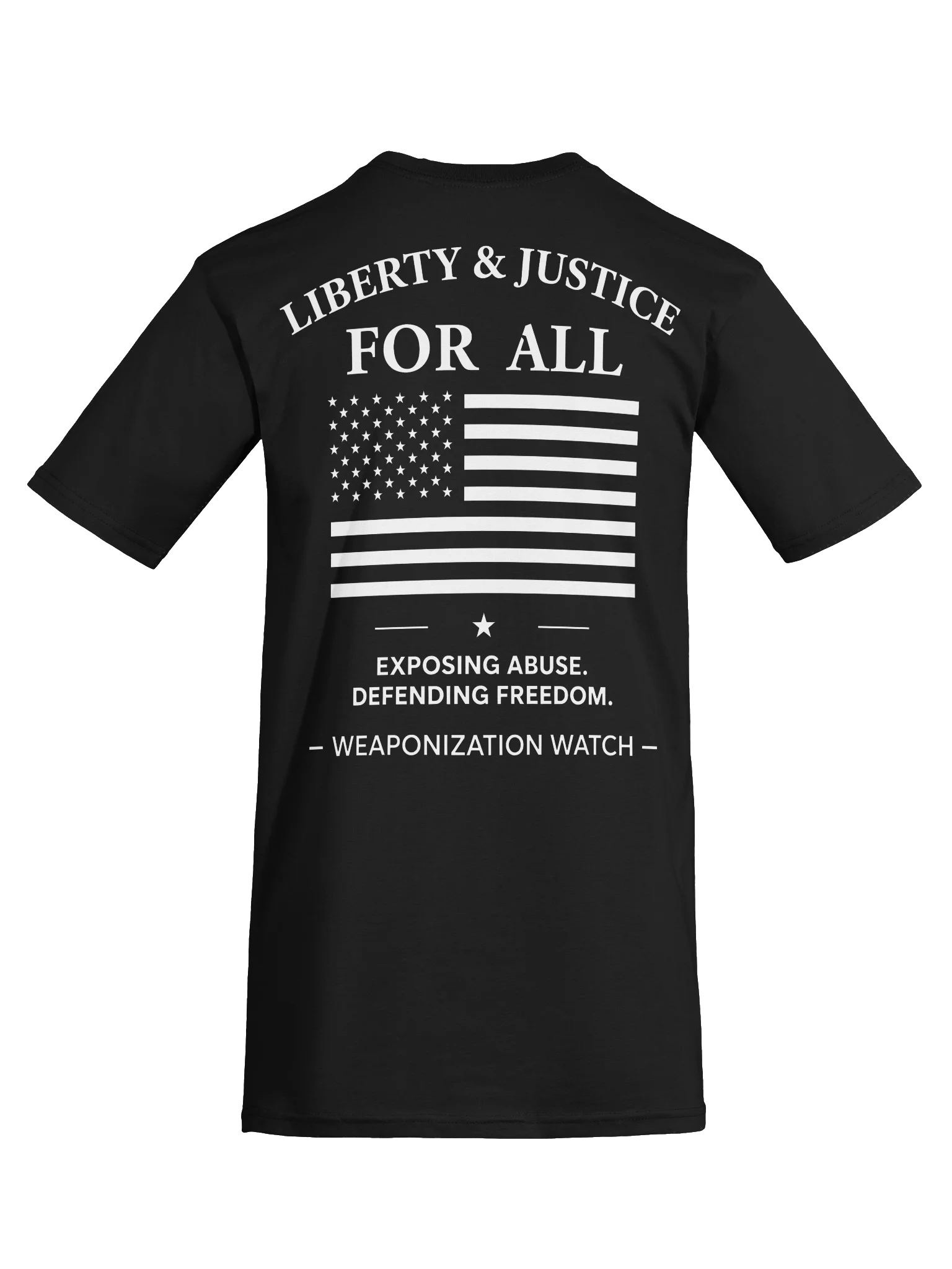 WW "Liberty & Justice" Tee in Black product image (7)
