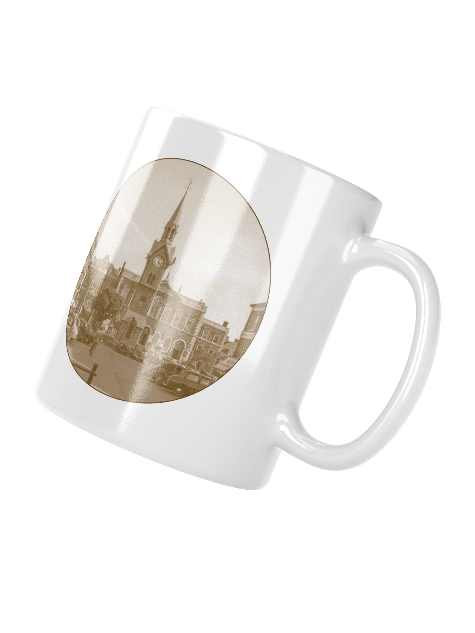 White Mug - Clock Tower product image (3)