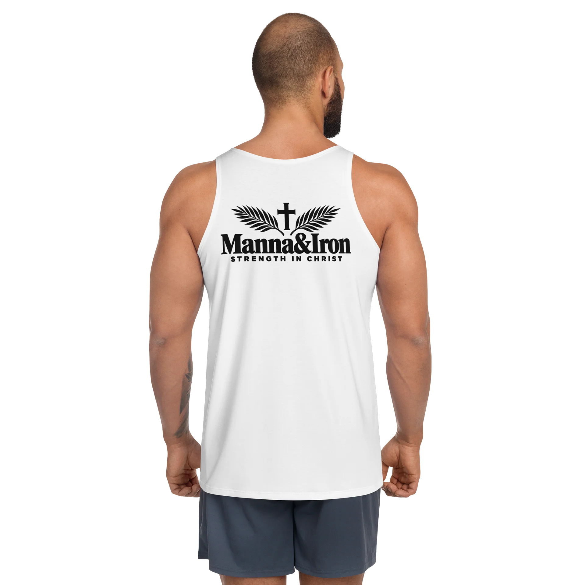 Minimal Black All-Over Print Tank Top product image (4)