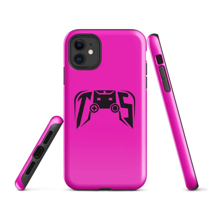 Tough Logo Case for iPhone® (Hot Pink) product image (1)