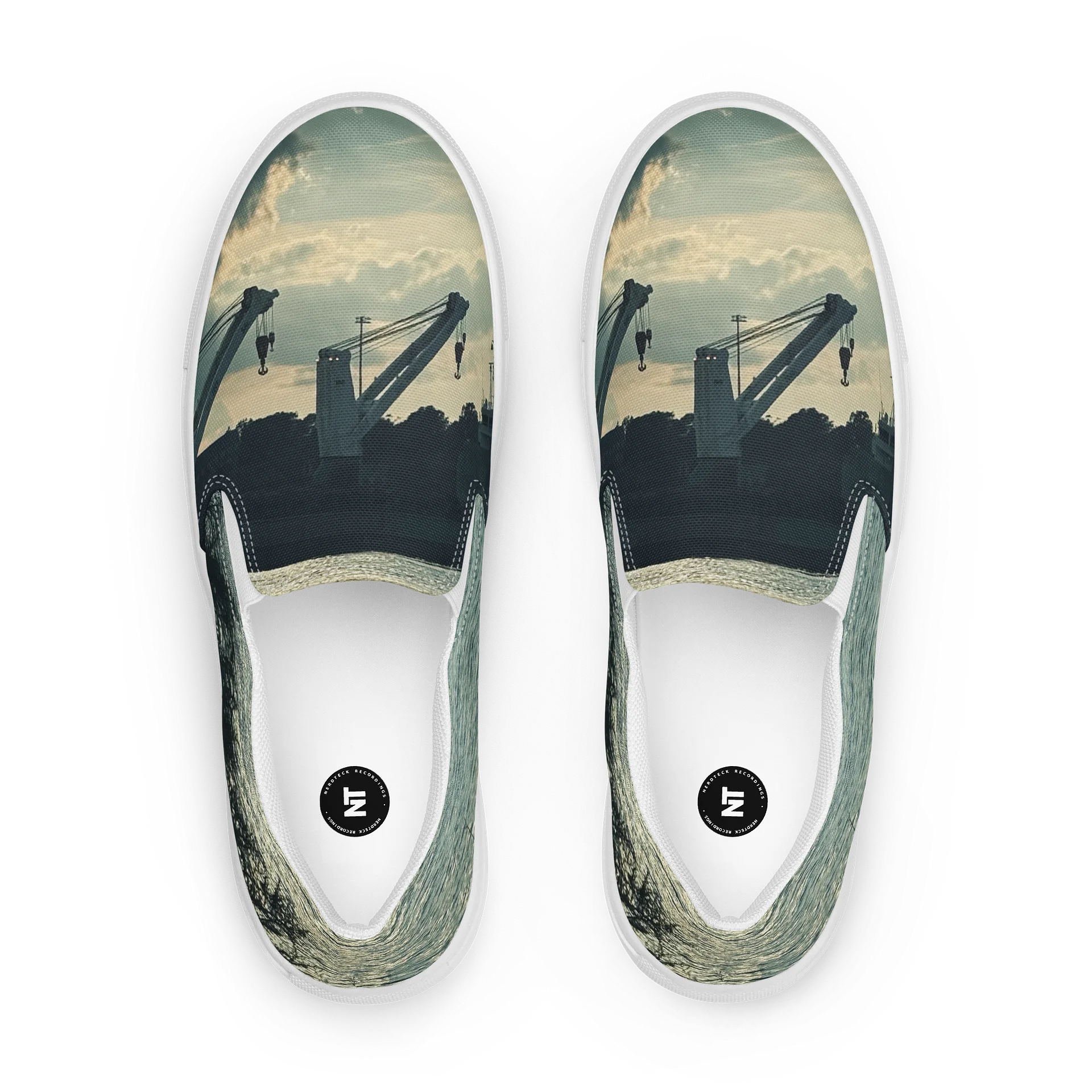 Nerdteck Studio Slip-On Canvas Shoes product image (1)