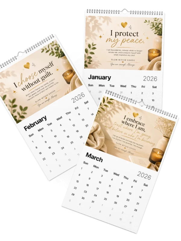 Glow Within Goods™ Affirmation Calendar: 365 Days of Purpose product image (7)