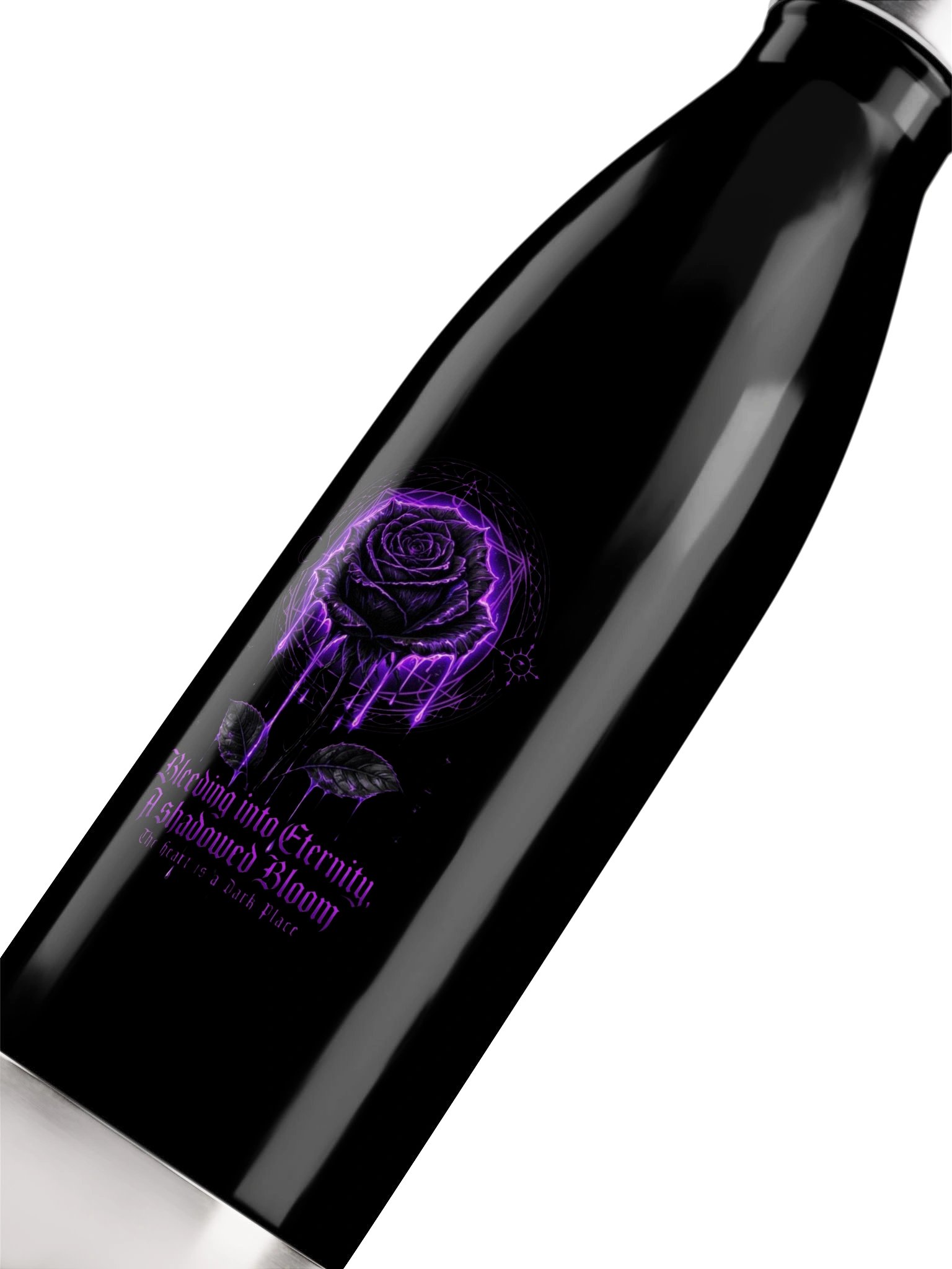 Bleeding into Eternity — Neon Purple Rose Bottle product image (5)