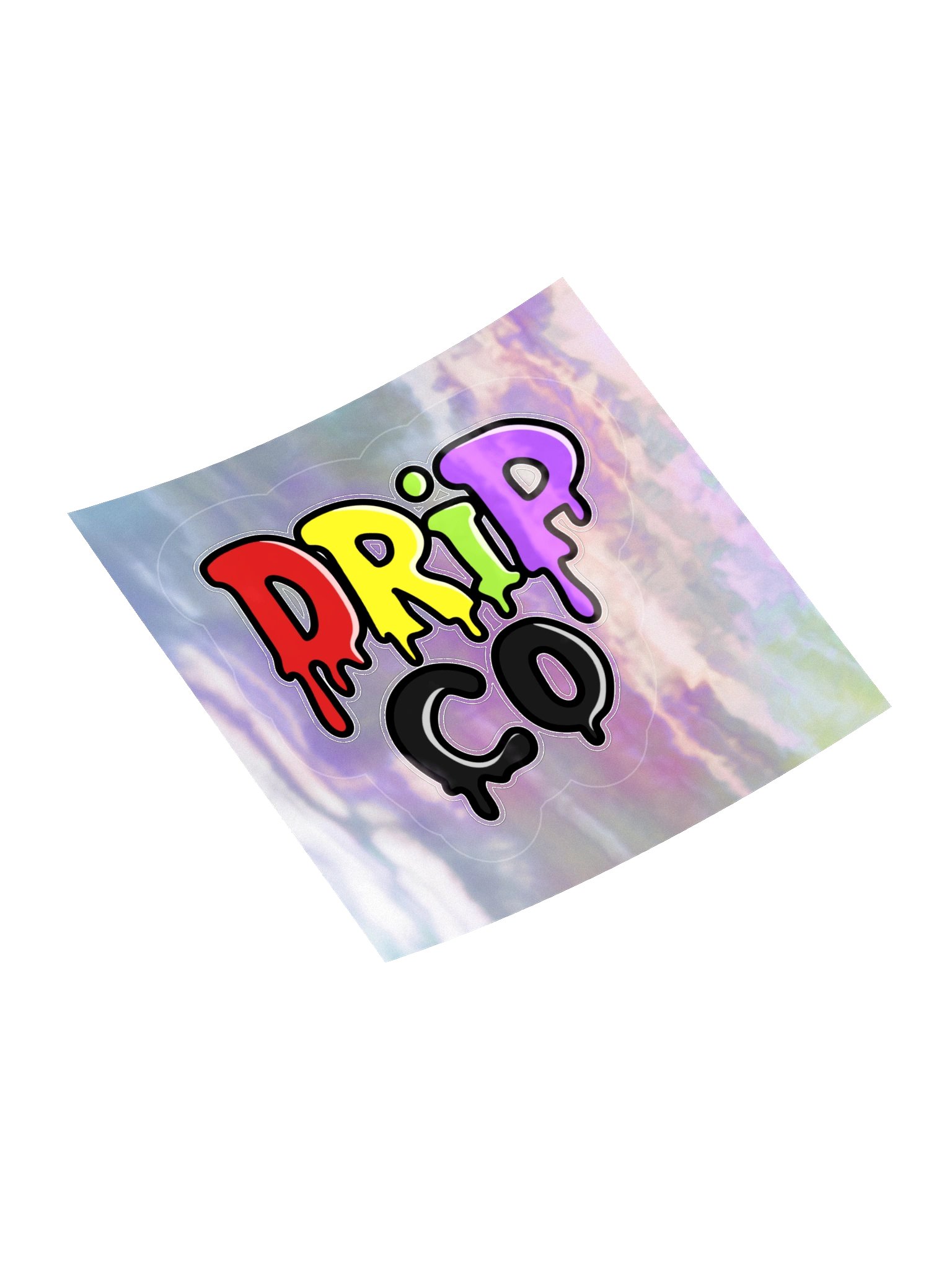 DRIP CO Holographic Graffiti Sticker Sheet product image (12)