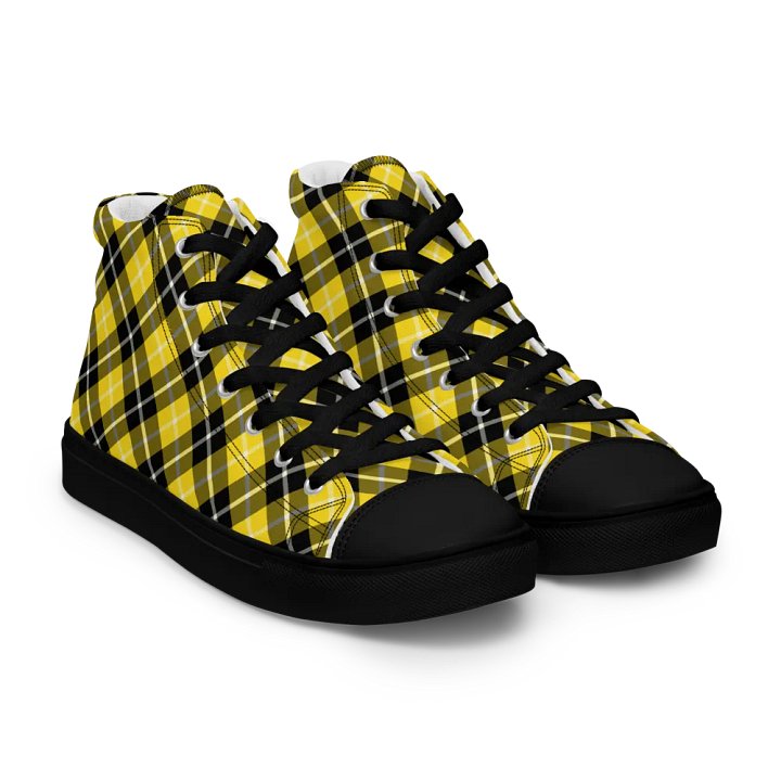 Barclay Tartan Men's High Top Shoes product image (1)