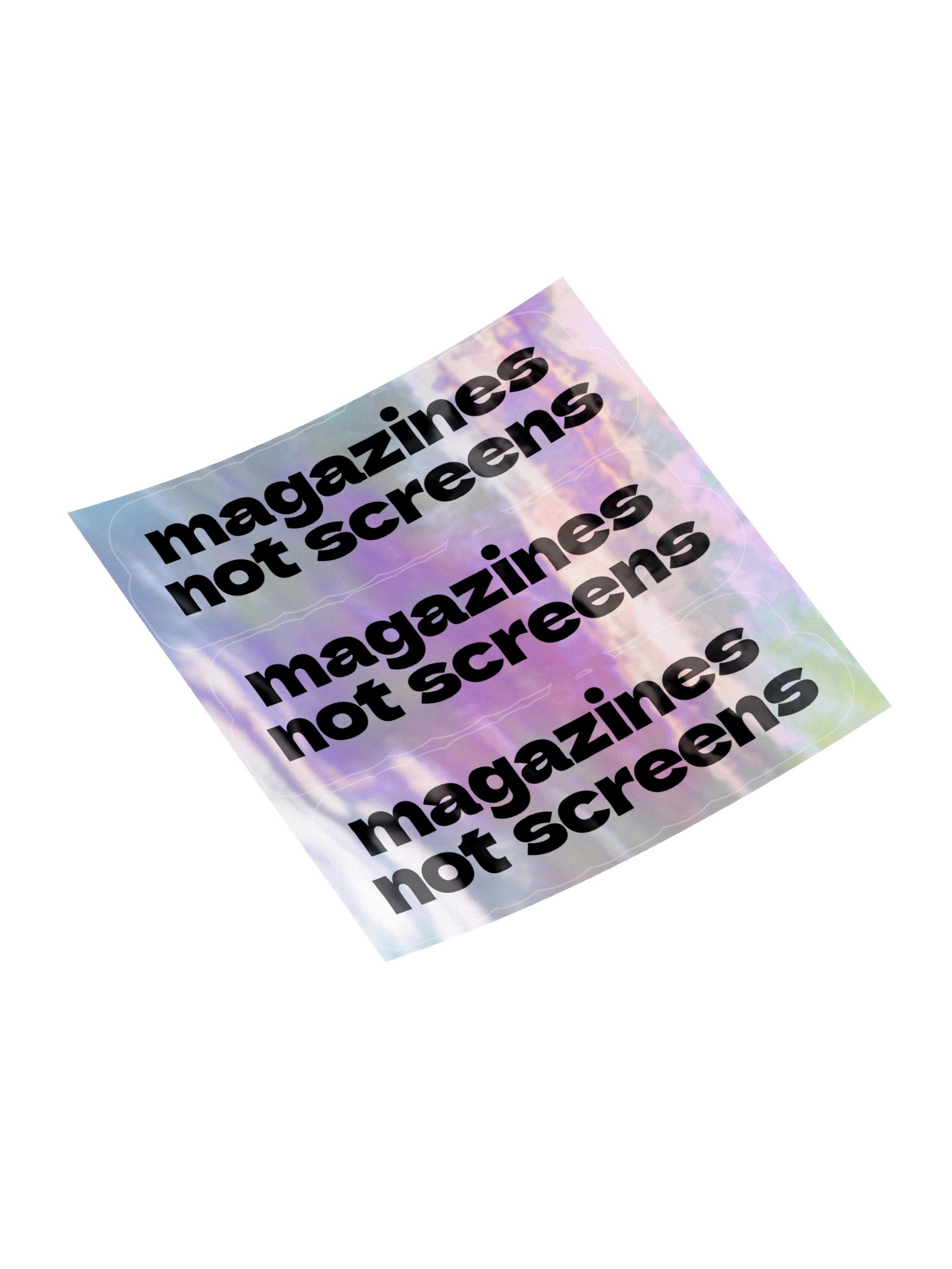 magazines not screens sticker sheet product image (11)